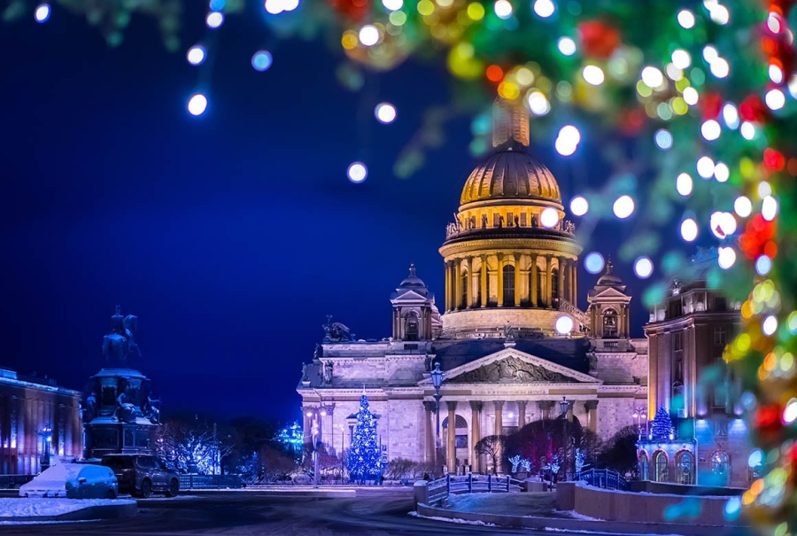 Главное изображение экскурсии - Новогодняя ночь в Санкт-Петербурге