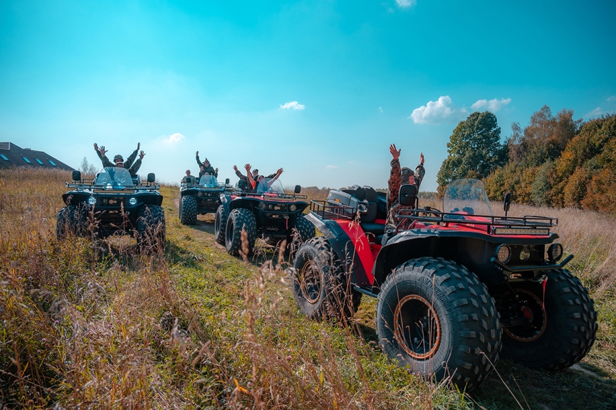 Главное изображение экскурсии - Тур на квадроциклах-амфибиях