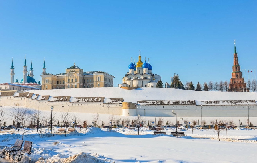 Главное изображение экскурсии - Зимняя прогулка по Казанке на воздушной подушке