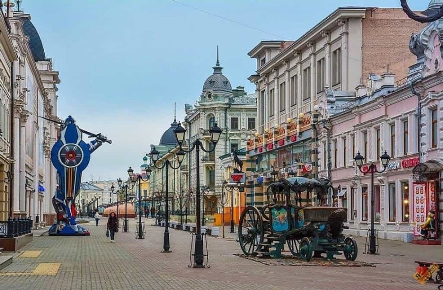 Главное изображение экскурсии - Казанский Арбат. Дегустация татарских напитков и закусок
