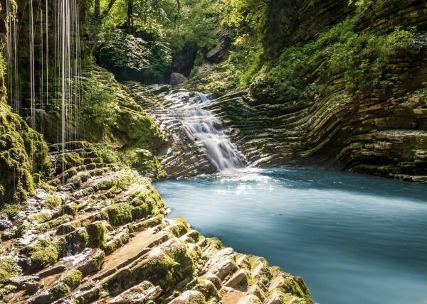 Главное изображение экскурсии - Водопады Руфабго и Хаджохская теснина
