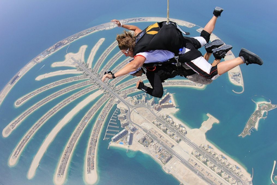 Главное изображение экскурсии - Прыжок с парашютом – Palm Jumeirah