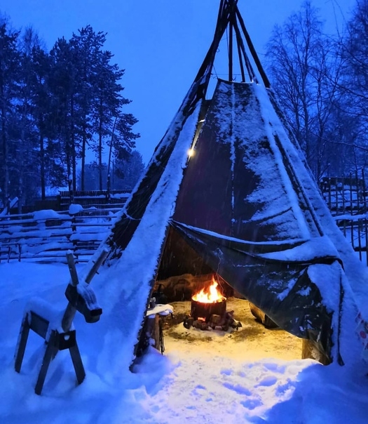 Лапландия саамы жилище