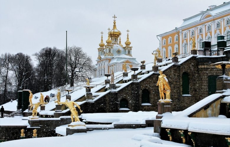 Петергоф зимой фото Мраморный вояж в Петербург и Карелия с гастрономическими нотками - экскурсия по 